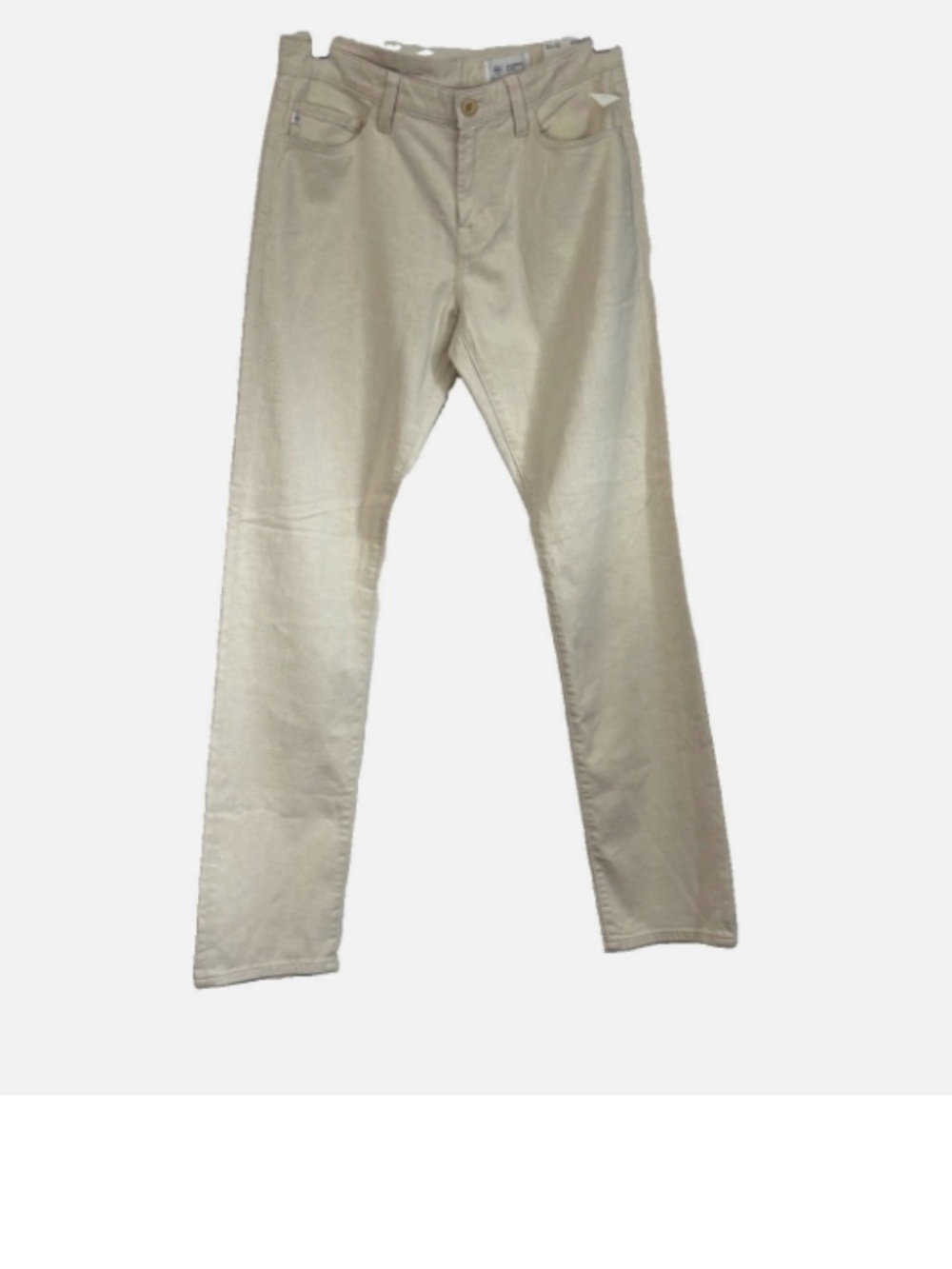 AG Adriano Goldschmied Men's EVERETT Linen Blend Slim Straight Pant Size: 30x32